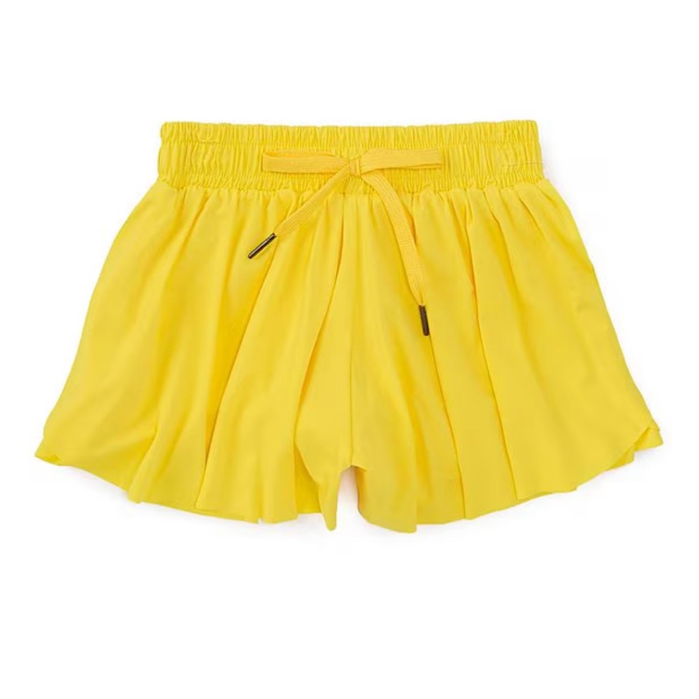 GB Active Mid-Rise Flippy Shorts Neon Yellow Free People Movement Inspo M